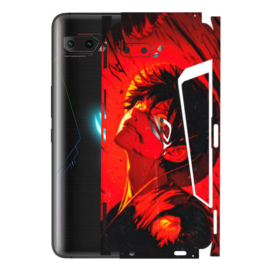ASUS Phone Skins (All Models) - D.Luffy Power Up One Piece Anime - 3D Embossed Finish (L-326) Asus ROG Phone 2