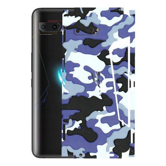 ASUS Phone Skins (All Models) - Powerfull Military Camoflauge - 3D Embossed Finish (L-49) Asus ROG Phone 2