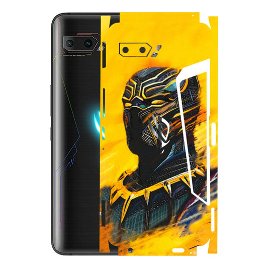ASUS Phone Skins (All Models) - Yellow Panther - 3D Embossed Finish (L-54) Asus ROG Phone 2