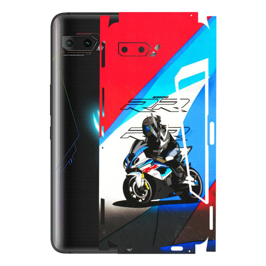 ASUS Phone Skins (All Models) - Bikers Love - 3D Embossed Finish (L-58) Asus ROG Phone 2