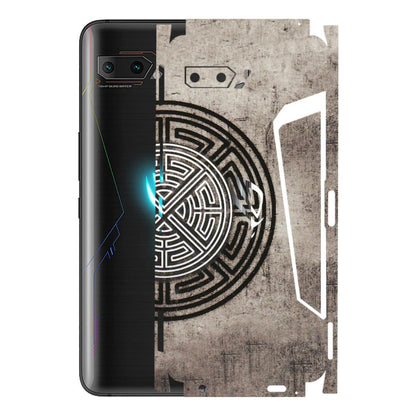 ASUS Phone Skins (All Models) - Mysterious Circular Design - 3D Embossed Finish (L-63) Asus ROG Phone 2