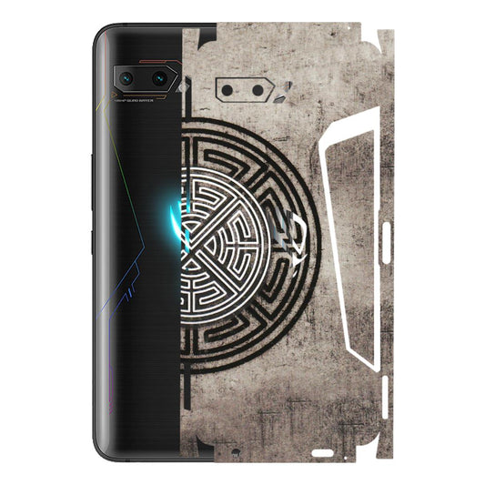 ASUS Phone Skins (All Models) - Mysterious Circular Design - 3D Embossed Finish (L-63) Asus ROG Phone 2