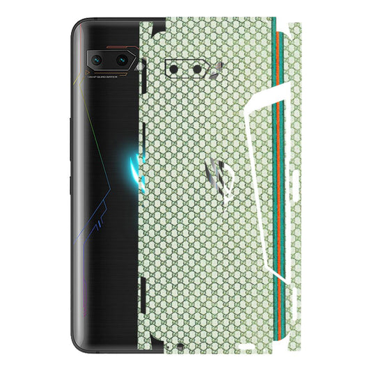ASUS Phone Skins (All Models) - Gucci Fabric Pattern - 3D Embossed Finish (L-73) Asus ROG Phone 2