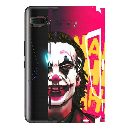 ASUS Phone Skins (All Models) - Joker Evil Laugh - 3D Embossed Finish (L-97) Asus ROG Phone 2