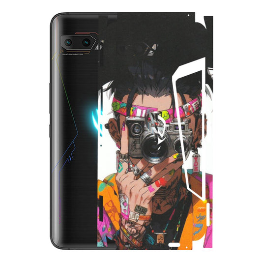 ASUS Phone Skins (All Models) - Camera Lover Girl - Matte Finish (M-09) Asus ROG Phone 2