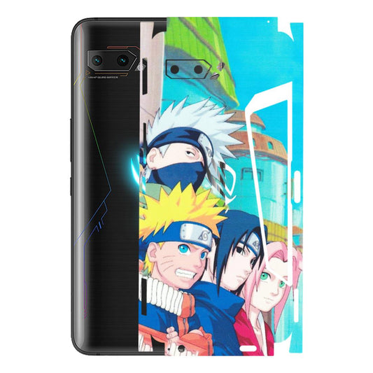 ASUS Phone Skins (All Models) - Team Minato And Kakashi - Matte Finish (M-101) Asus ROG Phone 2