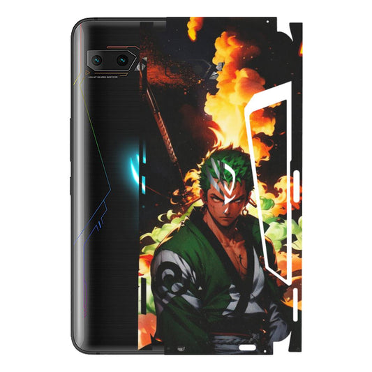 ASUS Phone Skins (All Models) - Roronoa Zoro - Matte Finish (M-102) Asus ROG Phone 2