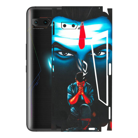 ASUS Phone Skins (All Models) - Mahakal Bhakt - Matte Finish (M-112) Asus ROG Phone 2
