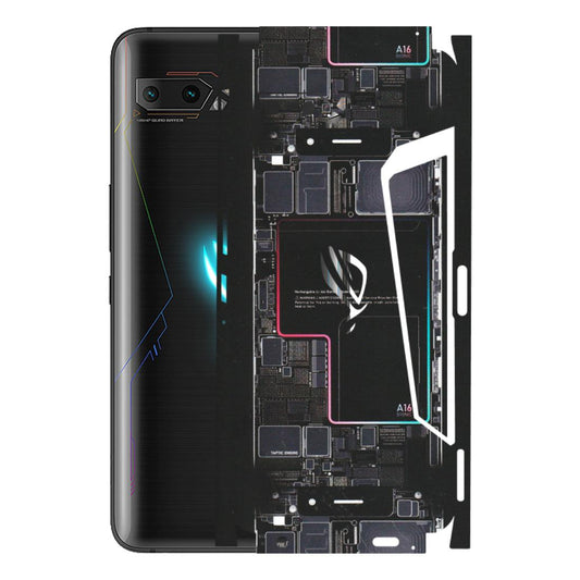 ASUS Phone Skins (All Models) - Motherboard Circuit Layout - Matte Finish (M-117) Asus ROG Phone 2