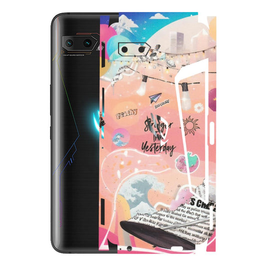 ASUS Phone Skins (All Models) - Stronger Then Yesterday - Matte Finish (M-128) Asus ROG Phone 2