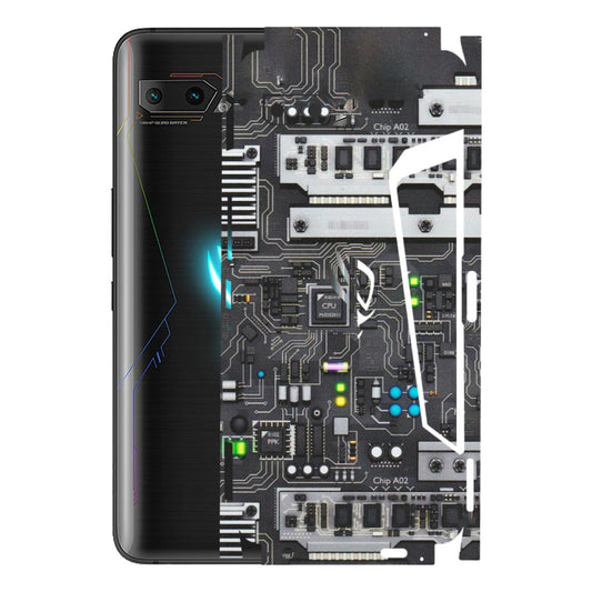 ASUS Phone Skins (All Models) - Motherboard Internals - Matte Finish (M-135) Asus ROG Phone 2