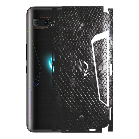 ASUS Phone Skins (All Models) - Black Snack Leather - Matte Finish (M-147) Asus ROG Phone 2