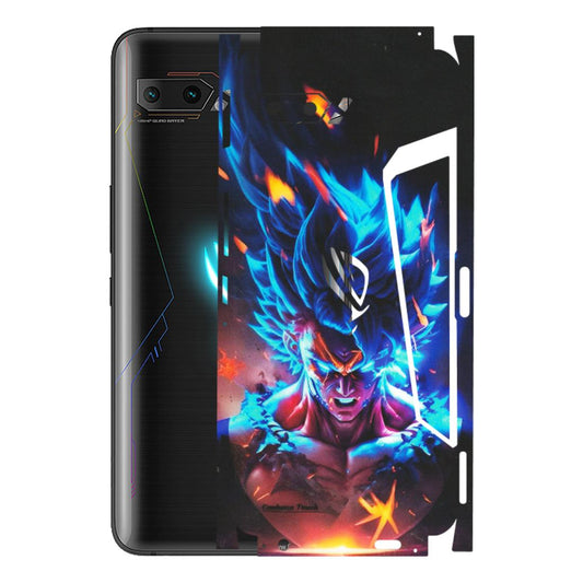 ASUS Phone Skins (All Models) - Angry Goku Dragon Ball Anime - Matte Finish (M-150) Asus ROG Phone 2