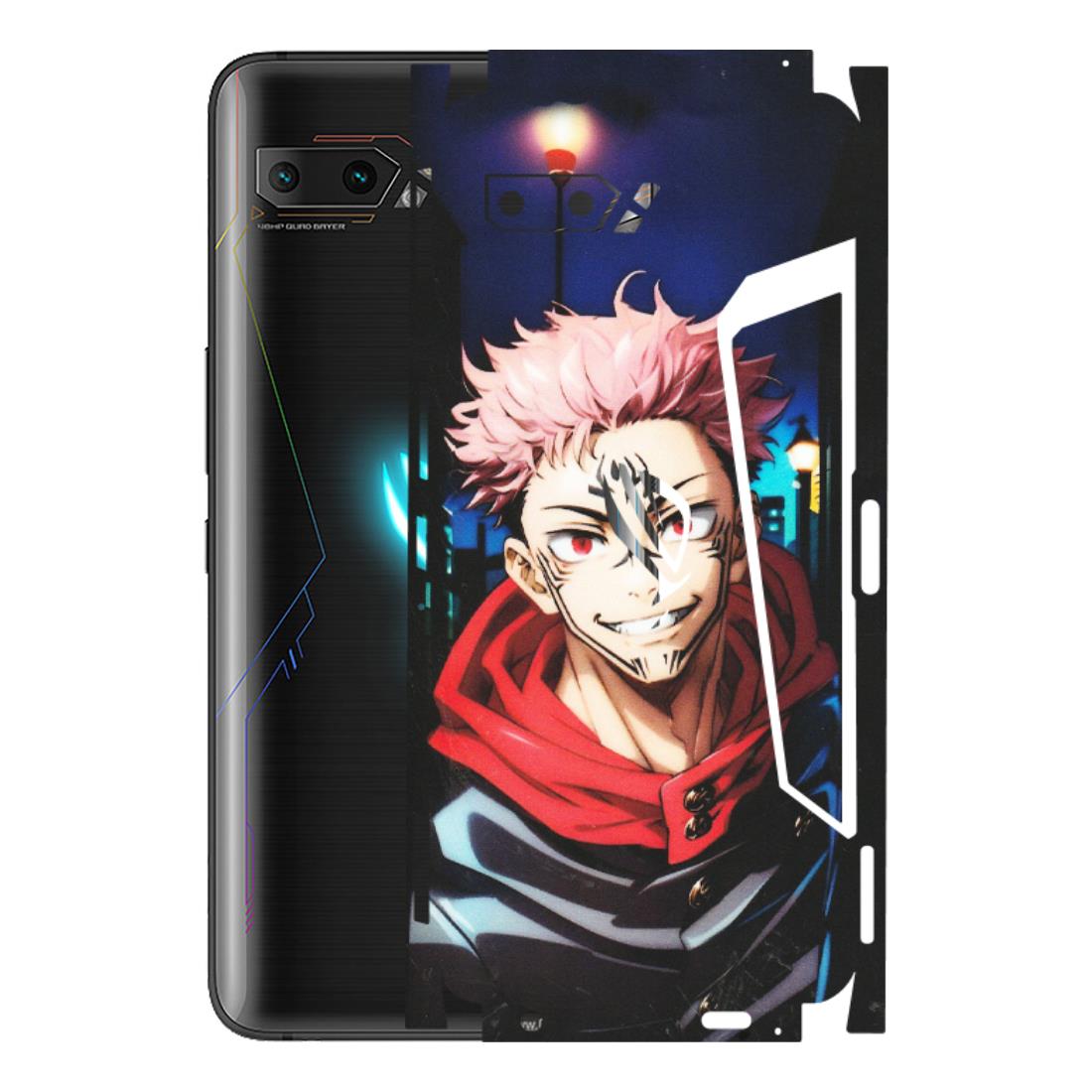 ASUS Phone Skins (All Models) - Yuji Itadori Funny Face Anime - Matte Finish (M-152) Asus ROG Phone 2