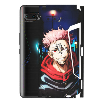 ASUS Phone Skins (All Models) - Yuji Itadori Funny Face Anime - Matte Finish (M-152) Asus ROG Phone 2