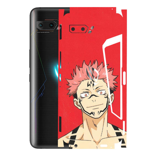 ASUS Phone Skins (All Models) - Ryomen Sukuna Fun Anime - Matte Finish (M-153) Asus ROG Phone 2