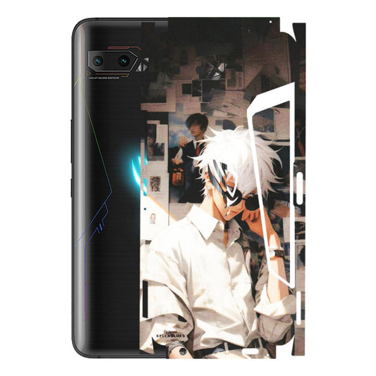 ASUS Phone Skins (All Models) - Gojo Satoru Jujustu Kaisen Anime - Matte Finish (M-156) Asus ROG Phone 2