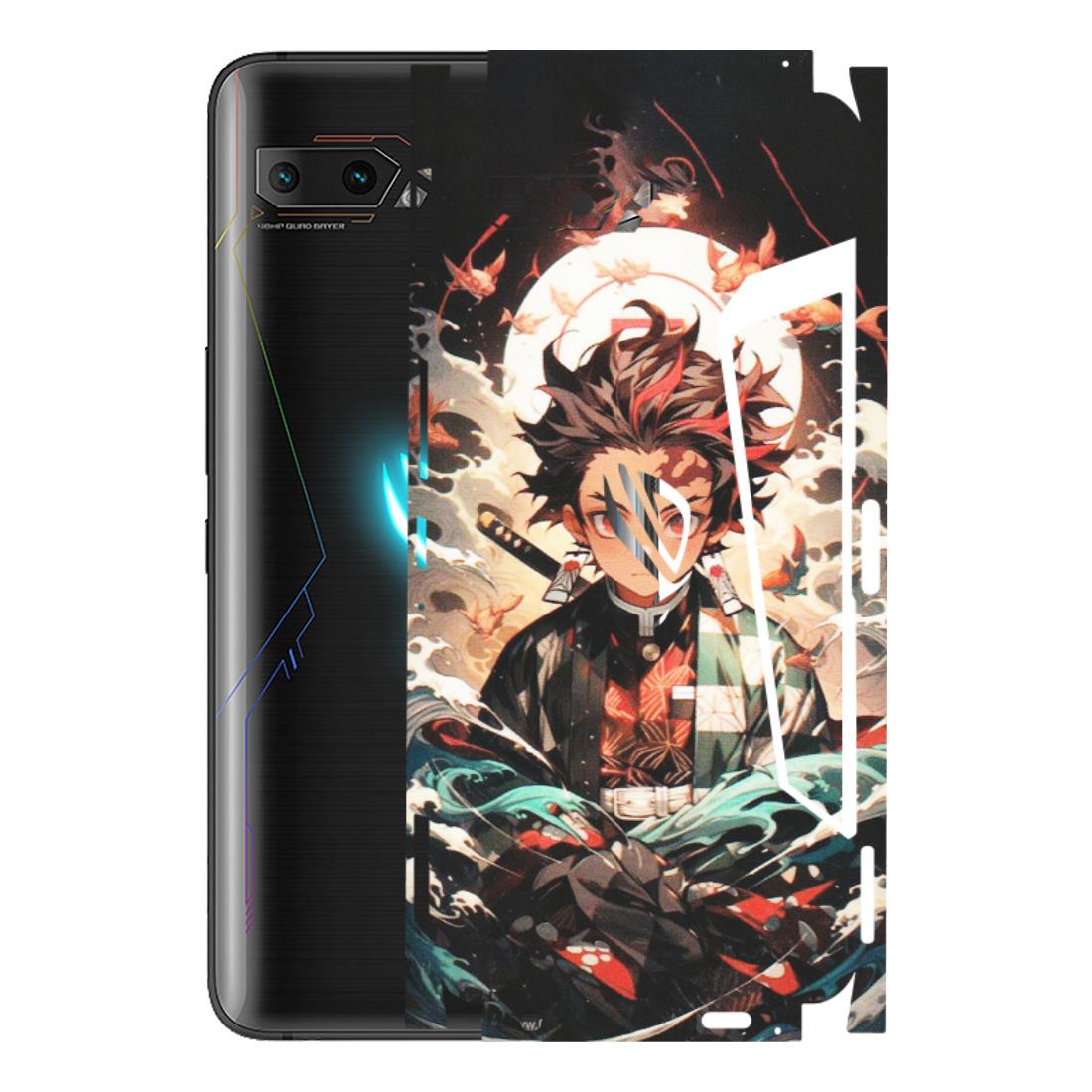 ASUS Phone Skins (All Models) - Tanjiro Demon Slayer Anime - Matte Finish (M-158) Asus ROG Phone 2