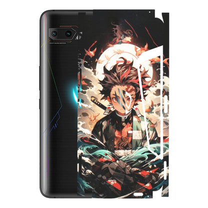 ASUS Phone Skins (All Models) - Tanjiro Demon Slayer Anime - Matte Finish (M-158) Asus ROG Phone 2