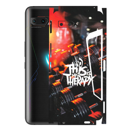 ASUS Phone Skins (All Models) - GYM Lover Therapy - Matte Finish (M-160) Asus ROG Phone 2
