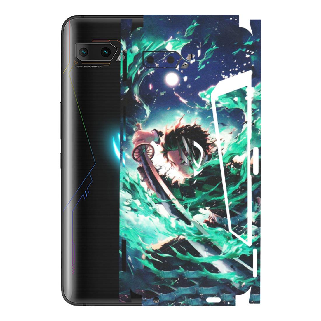 ASUS Phone Skins (All Models) - Sword Fighter Anime - Matte Finish (M-29) Asus ROG Phone 2