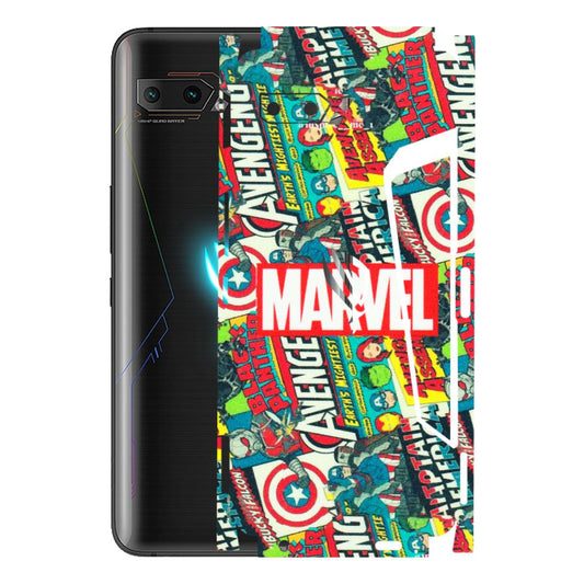 ASUS Phone Skins (All Models) - Marvel Comic Lover - Matte Finish (M-30) Asus ROG Phone 2