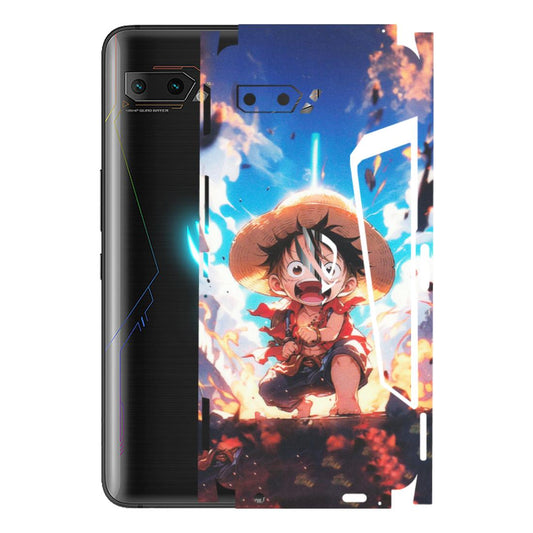 ASUS Phone Skins (All Models) - Toon One Piece Cute Character - Matte Finish (M-35) Asus ROG Phone 2