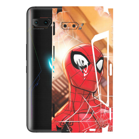 ASUS Phone Skins (All Models) - Spiderman Face New - Matte Finish (M-41) Asus ROG Phone 2