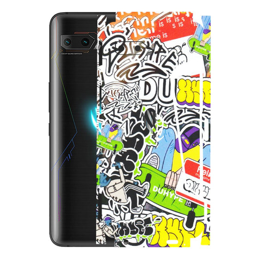 ASUS Phone Skins (All Models) - Dope Graffiti - Matte Finish (M-61) Asus ROG Phone 2