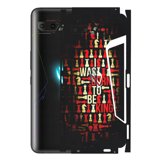 ASUS Phone Skins (All Models) - Born To Be King - Matte Finish (M-73) Asus ROG Phone 2