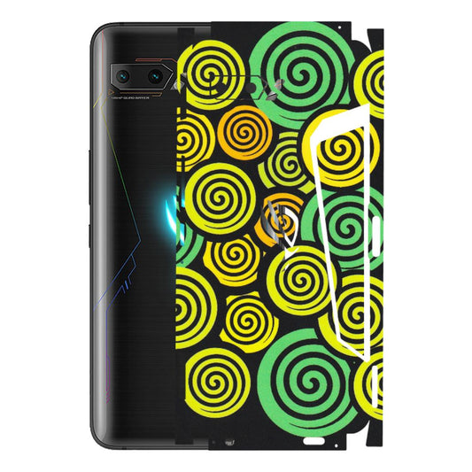 ASUS Phone Skins (All Models) - Crazy Spiral - Matte Finish (M-91) Asus ROG Phone 2