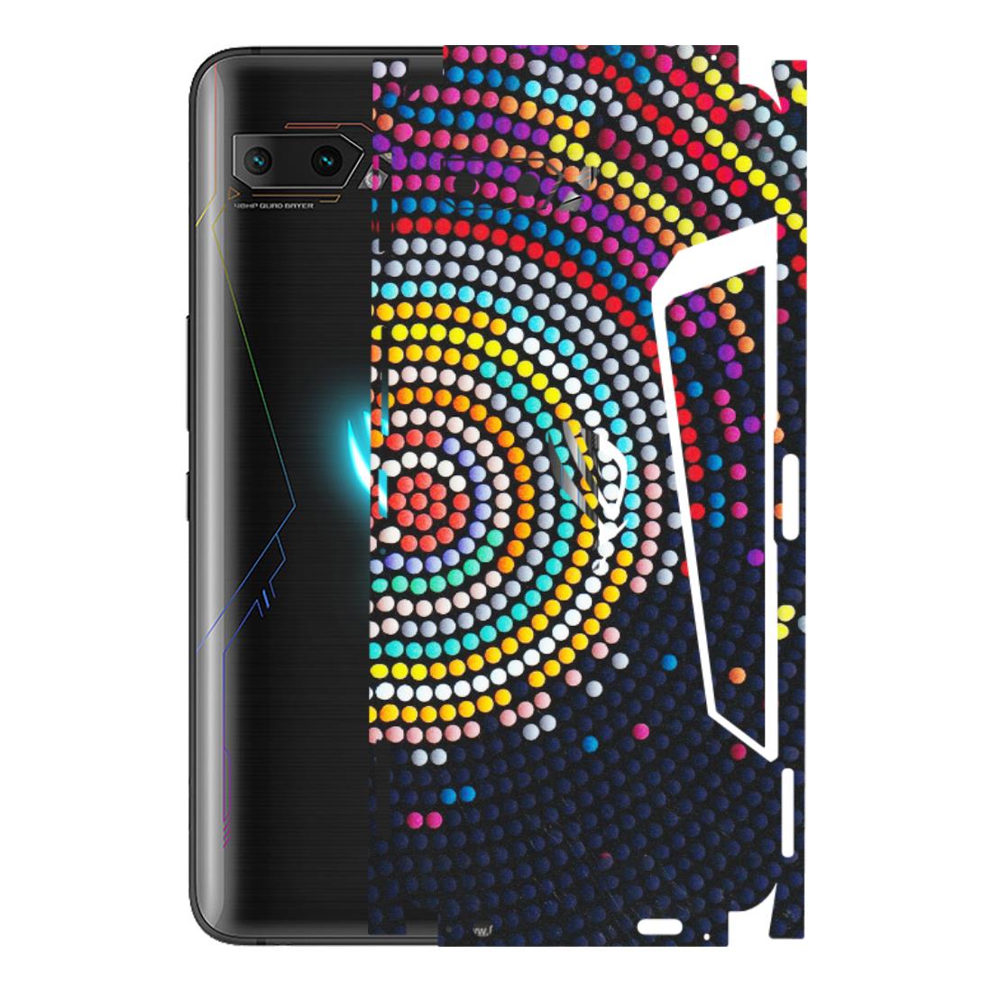 ASUS Phone Skins (All Models) - Rainbow Dot Mandala - Matte Finish (M-97) Asus ROG Phone 2