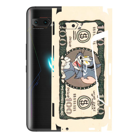 ASUS Phone Skins (All Models) - One Hundred Dollar Tom - Transparent Finish (T-16) Asus ROG Phone 2