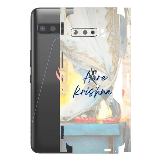 ASUS Phone Skins (All Models) - Hare Krishna - 3D Embossed Finish (L-03) Asus ROG Phone 3