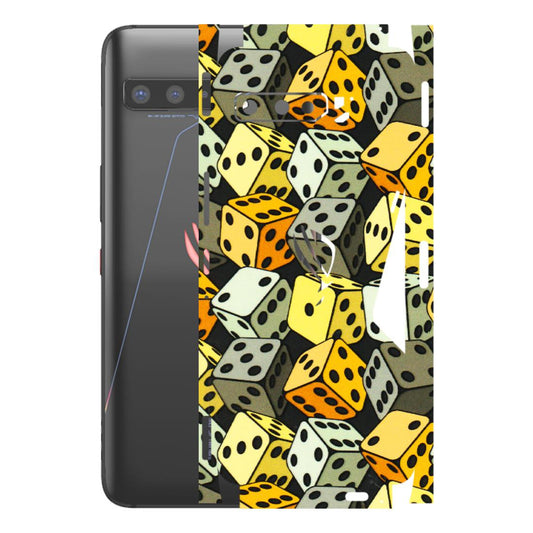 ASUS Phone Skins (All Models) - Dices Of Life - 3D Embossed Finish (L-04) Asus ROG Phone 3