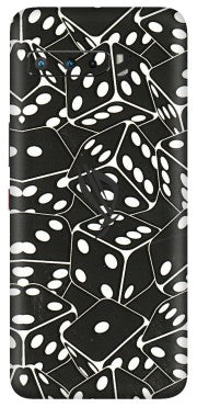 ASUS Phone Skins (All Models) - Big Black Dices - 3D Embossed Finish (L-106) Asus ROG Phone 3