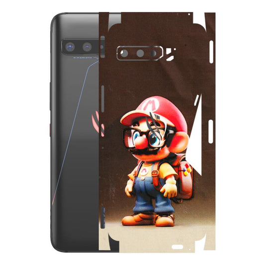 ASUS Phone Skins (All Models) - Little Mario - 3D Embossed Finish (L-119) Asus ROG Phone 3