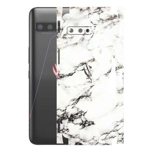 ASUS Phone Skins (All Models) - Black and White Marble Texture - 3D Embossed Finish (L-124) Asus ROG Phone 3