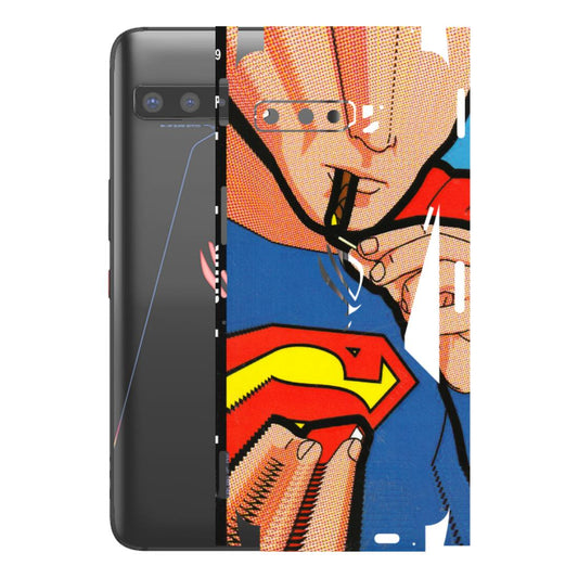 ASUS Phone Skins (All Models) - Superman Sutta - 3D Embossed Finish (L-130) Asus ROG Phone 3