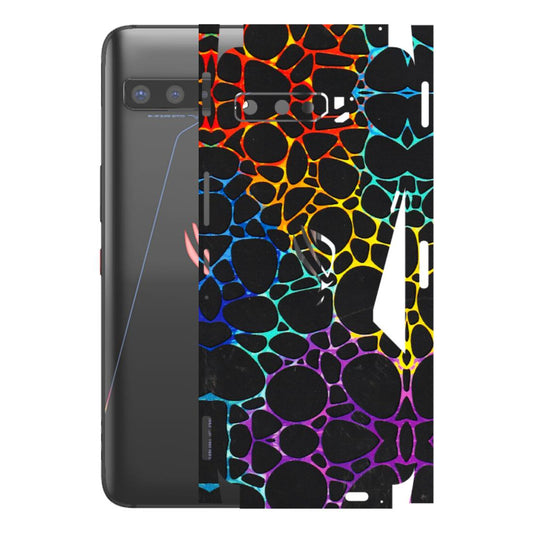 ASUS Phone Skins (All Models) - Abstract Art MultiColour - 3D Embossed Finish (L-133) Asus ROG Phone 3