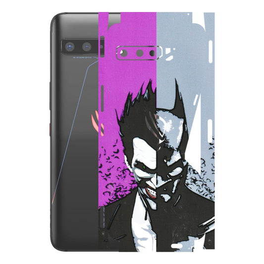 ASUS Phone Skins (All Models) - Batman & Joker - 3D Embossed Finish (L-143) Asus ROG Phone 3