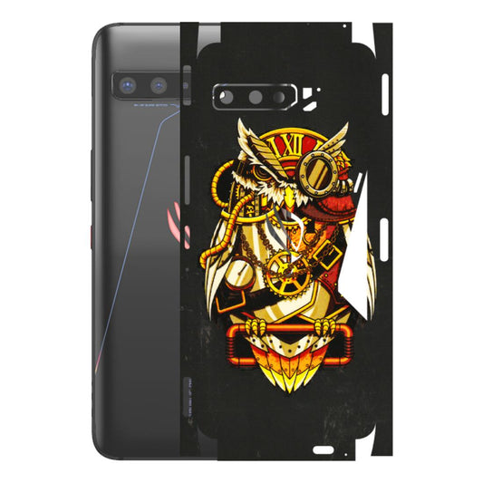 ASUS Phone Skins (All Models) - Classy Smart Owl - 3D Embossed Finish (L-144) Asus ROG Phone 3