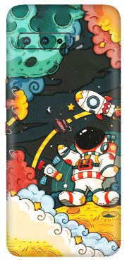 ASUS Phone Skins (All Models) - Astronauts & Spaceship - 3D Embossed Finish (L-145) Asus ROG Phone 3