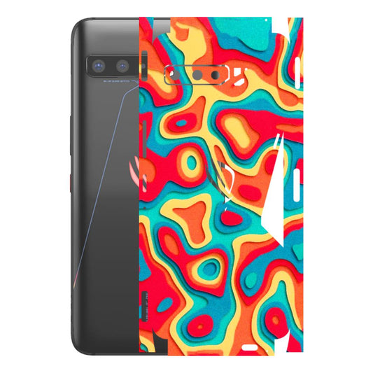 ASUS Phone Skins (All Models) - Abstract Swirl - 3D Embossed Finish (L-150) Asus ROG Phone 3