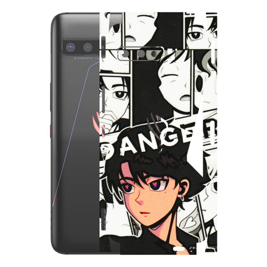 ASUS Phone Skins (All Models) - Danger Anime - 3D Embossed Finish (L-155) Asus ROG Phone 3