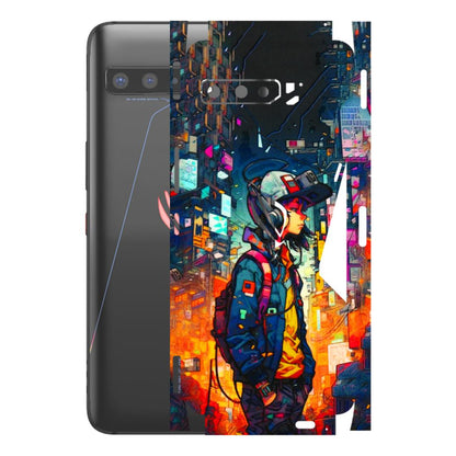 ASUS Phone Skins (All Models) - Street Anime Guy - 3D Embossed Finish (L-158) Asus ROG Phone 3