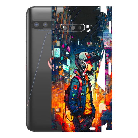 ASUS Phone Skins (All Models) - Street Anime Guy - 3D Embossed Finish (L-158) Asus ROG Phone 3