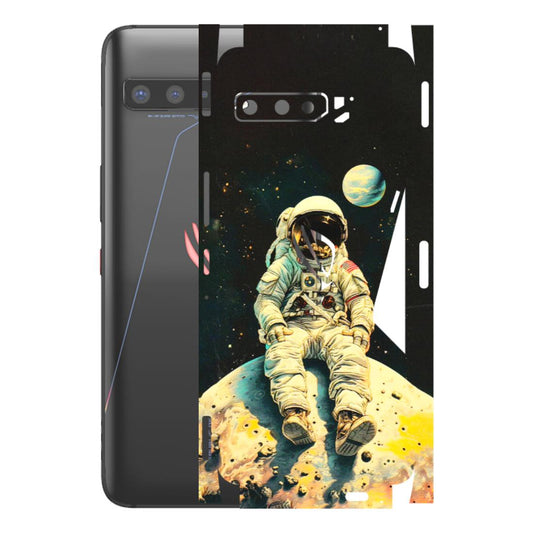 ASUS Phone Skins (All Models) - Astronaut in Space - 3D Embossed Finish (L-16) Asus ROG Phone 3