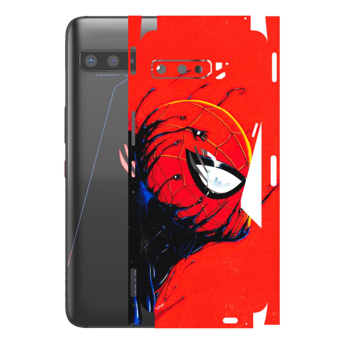 ASUS Phone Skins (All Models) - Spiderman Face Venom - 3D Embossed Finish (L-165) Asus ROG Phone 3