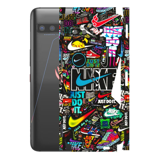 ASUS Phone Skins (All Models) - Just Do It Doodles - 3D Embossed Finish (L-166) Asus ROG Phone 3